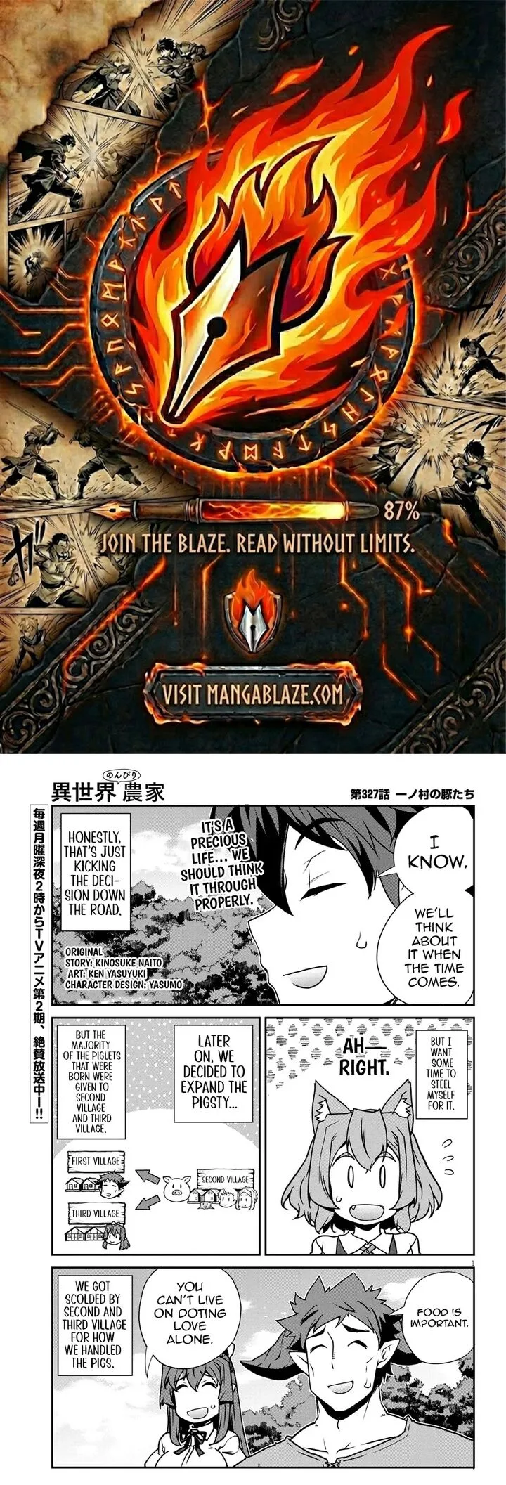 Isekai Nonbiri Nouka Chapter 327 page 1