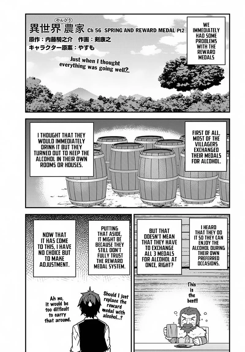 Isekai Nonbiri Nouka Chapter 56 page 1