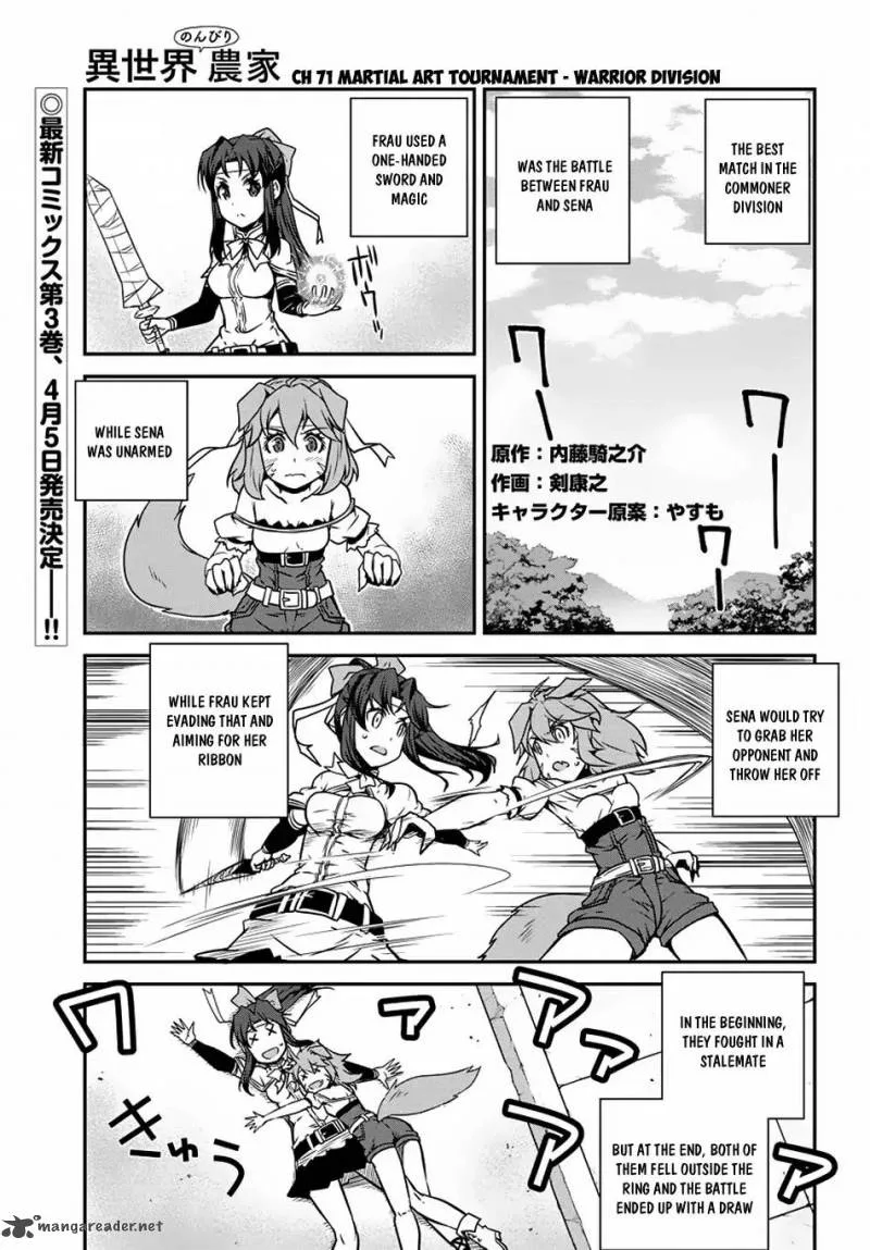 Isekai Nonbiri Nouka Chapter 71 page 2