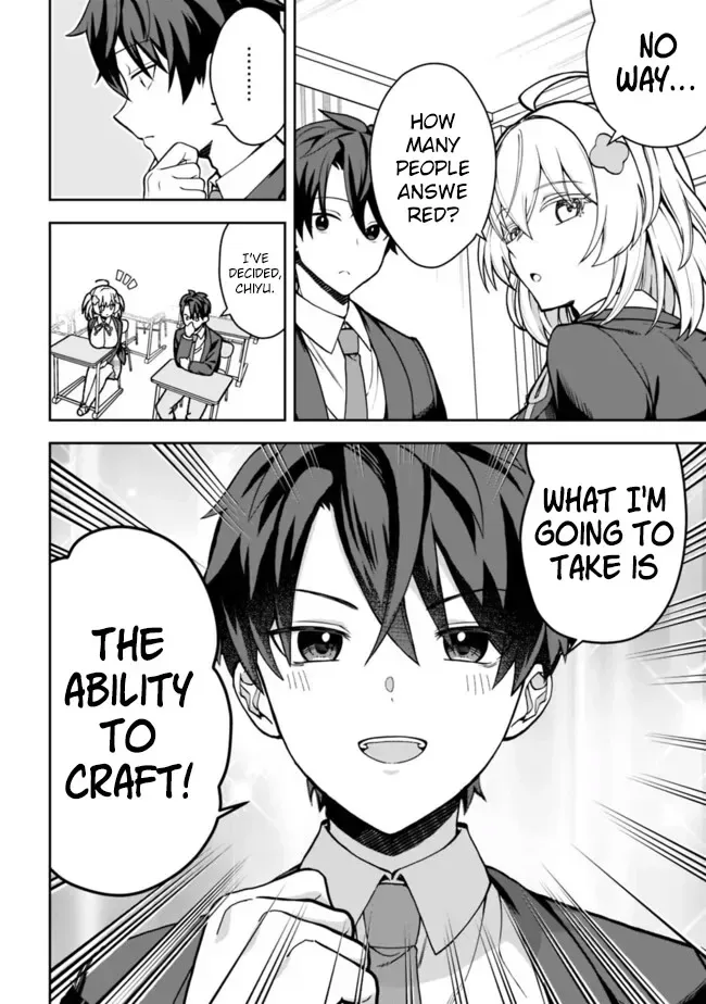 Isekai Rakuraku Mujintou Life ~Class Ten'i de Craft Ability wo Eranda Ore Dake ga, Bishoujo Tachi to Slow Life wo Okureru-ppoi~ Chapter 1 page 9