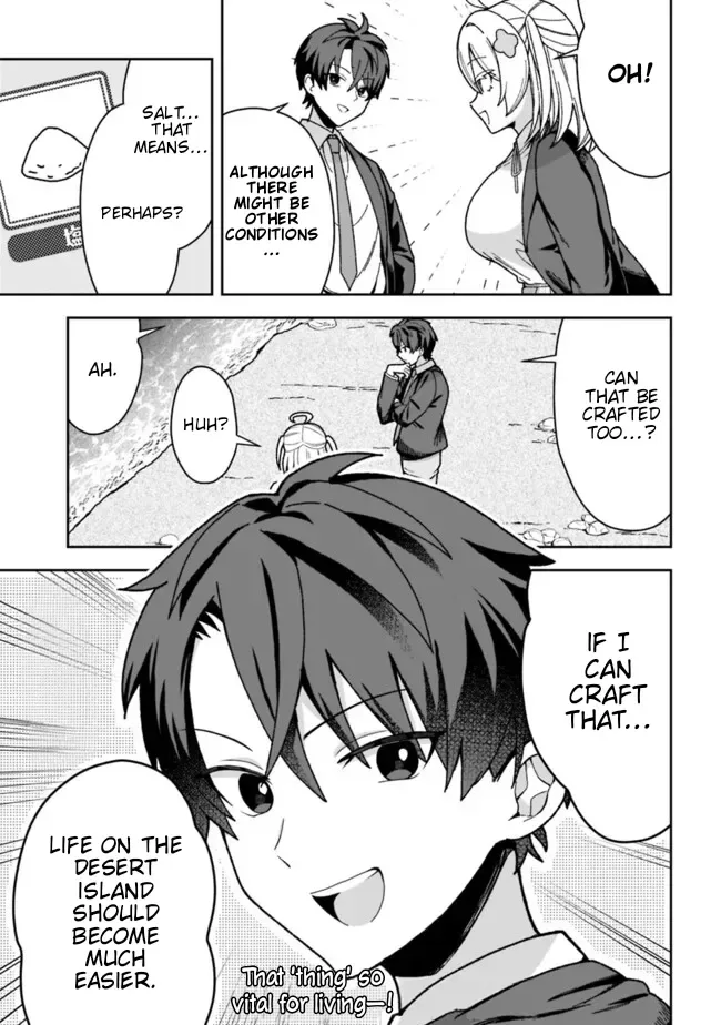 Isekai Rakuraku Mujintou Life ~Class Ten'i de Craft Ability wo Eranda Ore Dake ga, Bishoujo Tachi to Slow Life wo Okureru-ppoi~ Chapter 1 page 40