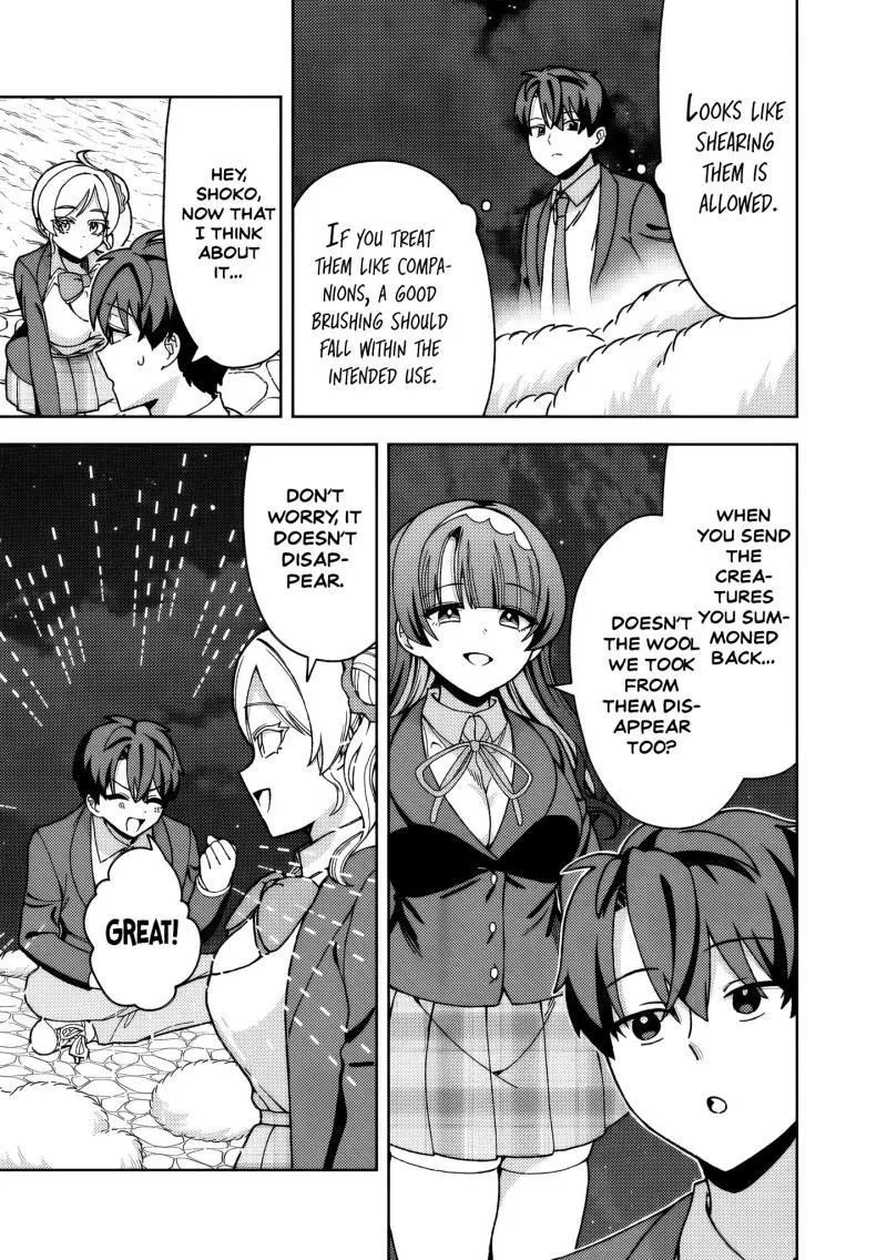 Isekai Rakuraku Mujintou Life ~Class Ten'i de Craft Ability wo Eranda Ore Dake ga, Bishoujo Tachi to Slow Life wo Okureru-ppoi~ Chapter 10 page 10