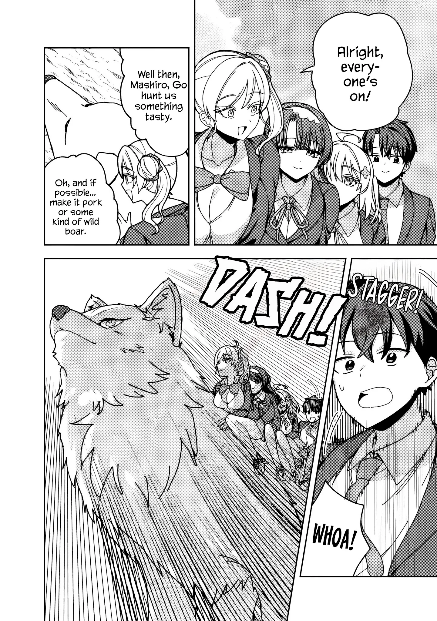 Isekai Rakuraku Mujintou Life ~Class Ten'i de Craft Ability wo Eranda Ore Dake ga, Bishoujo Tachi to Slow Life wo Okureru-ppoi~ Chapter 12.1 page 11