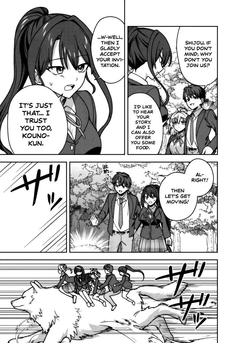 Isekai Rakuraku Mujintou Life ~Class Ten'i de Craft Ability wo Eranda Ore Dake ga, Bishoujo Tachi to Slow Life wo Okureru-ppoi~ Chapter 13 page 14