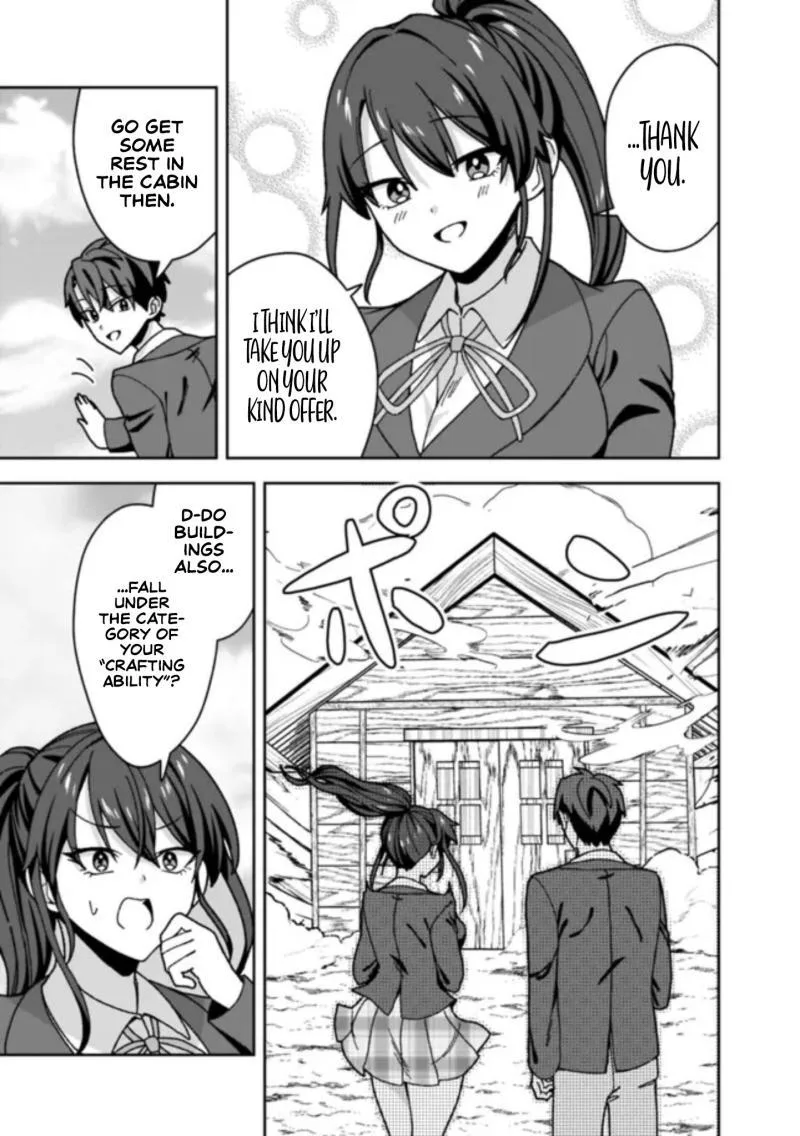 Isekai Rakuraku Mujintou Life ~Class Ten'i de Craft Ability wo Eranda Ore Dake ga, Bishoujo Tachi to Slow Life wo Okureru-ppoi~ Chapter 14 page 14