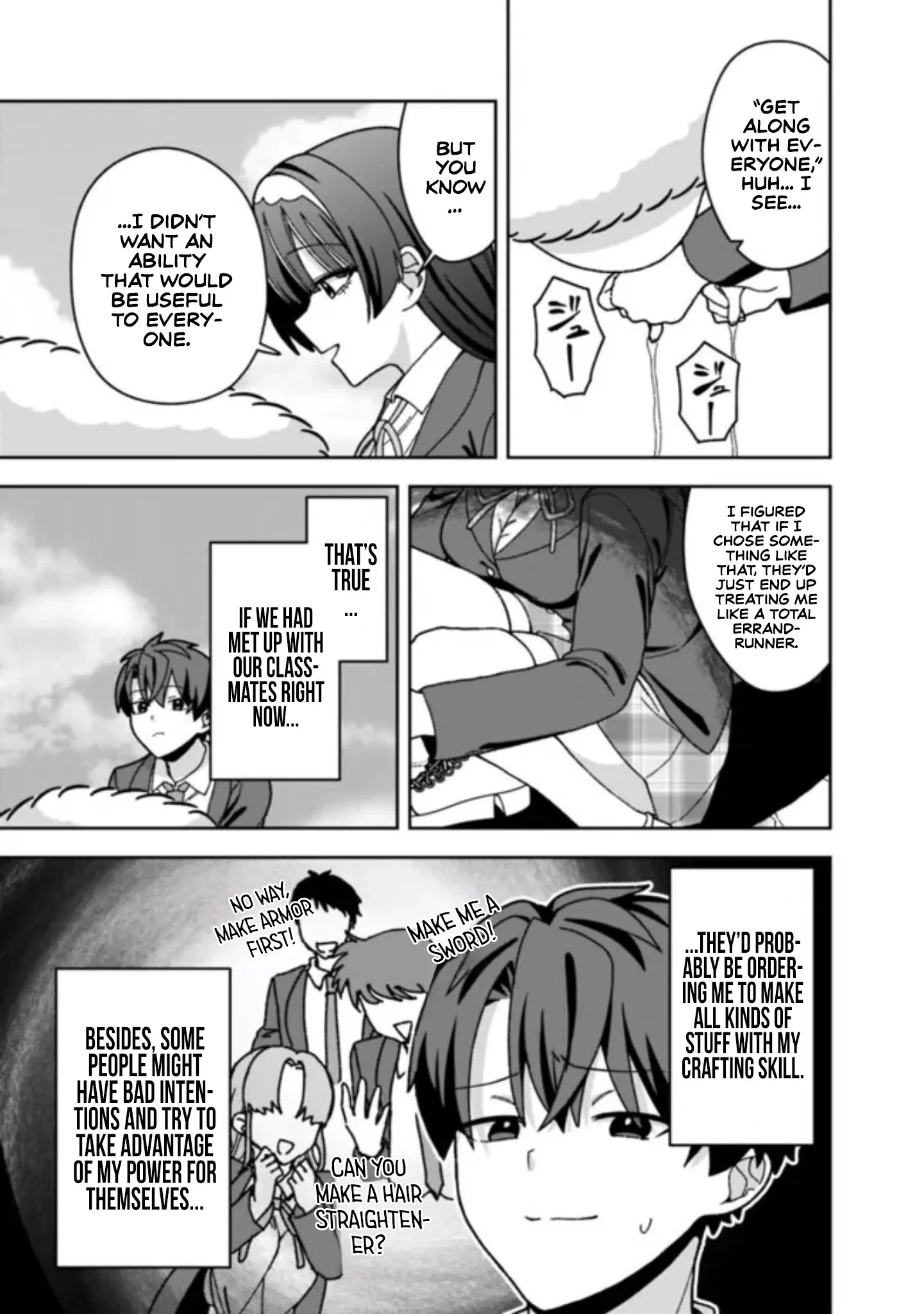 Isekai Rakuraku Mujintou Life ~Class Ten'i de Craft Ability wo Eranda Ore Dake ga, Bishoujo Tachi to Slow Life wo Okureru-ppoi~ Chapter 15 page 8
