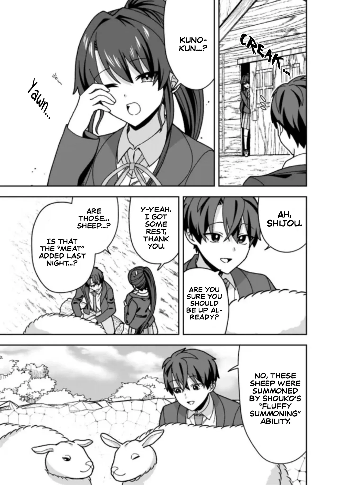 Isekai Rakuraku Mujintou Life ~Class Ten'i de Craft Ability wo Eranda Ore Dake ga, Bishoujo Tachi to Slow Life wo Okureru-ppoi~ Chapter 17 page 4