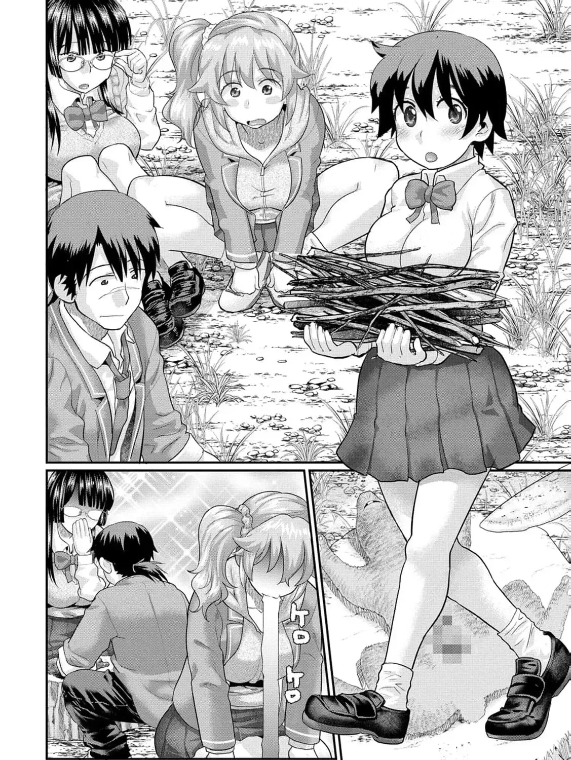 Isekai Rakuraku Mujintou Life ~Class Ten'i de Craft Ability wo Eranda Ore Dake ga, Bishoujo Tachi to Slow Life wo Okureru-ppoi~ Chapter 2.1 page 33