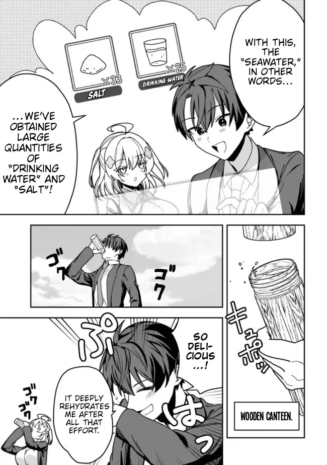 Isekai Rakuraku Mujintou Life ~Class Ten'i de Craft Ability wo Eranda Ore Dake ga, Bishoujo Tachi to Slow Life wo Okureru-ppoi~ Chapter 2 page 19