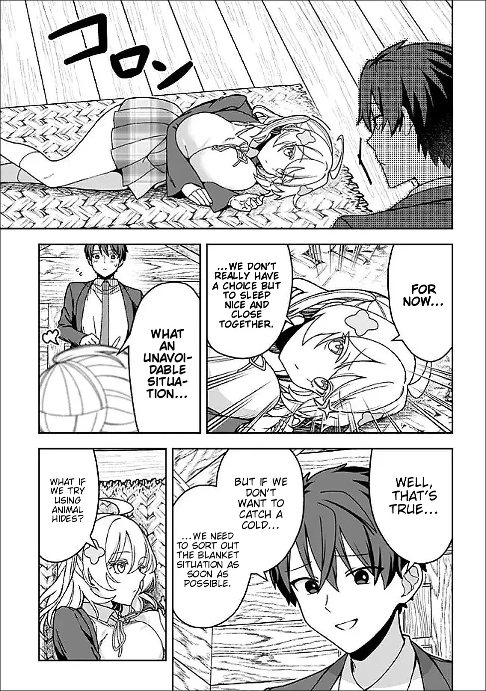Isekai Rakuraku Mujintou Life ~Class Ten'i de Craft Ability wo Eranda Ore Dake ga, Bishoujo Tachi to Slow Life wo Okureru-ppoi~ Chapter 4 page 13