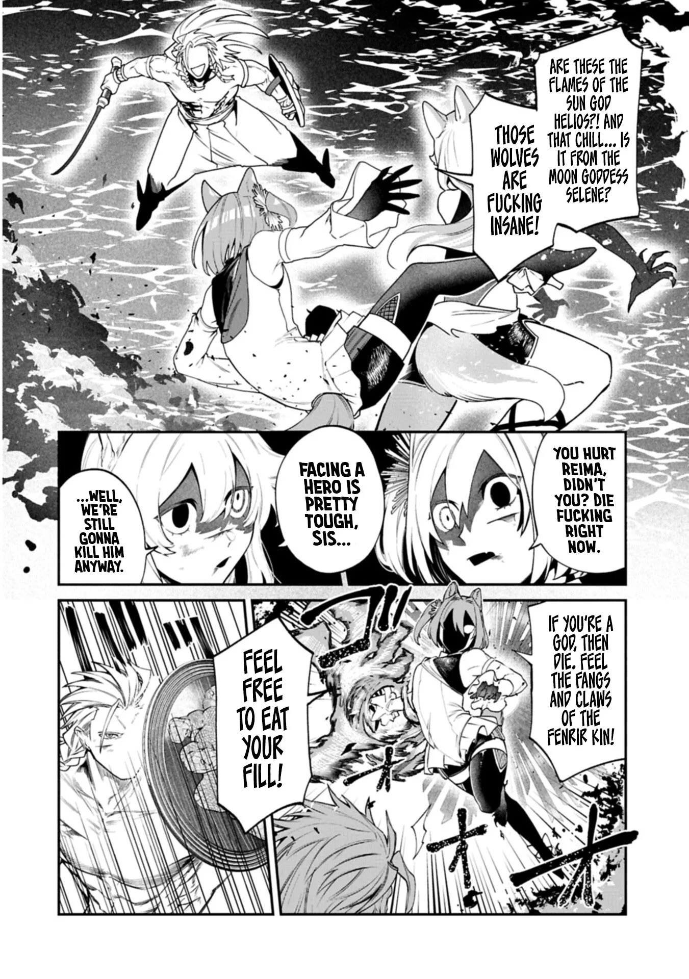 ISEKAI SUMMONER, SHINWA NO KAIBUTSU-TACHI TO GENDAI DE MUSOU SURU: URAGIRARETA MOTO EIYUU WA, AIKASANAME NA NAKAMA TO HEIWA NI KURASHITAI Chapter 11.1 page 4