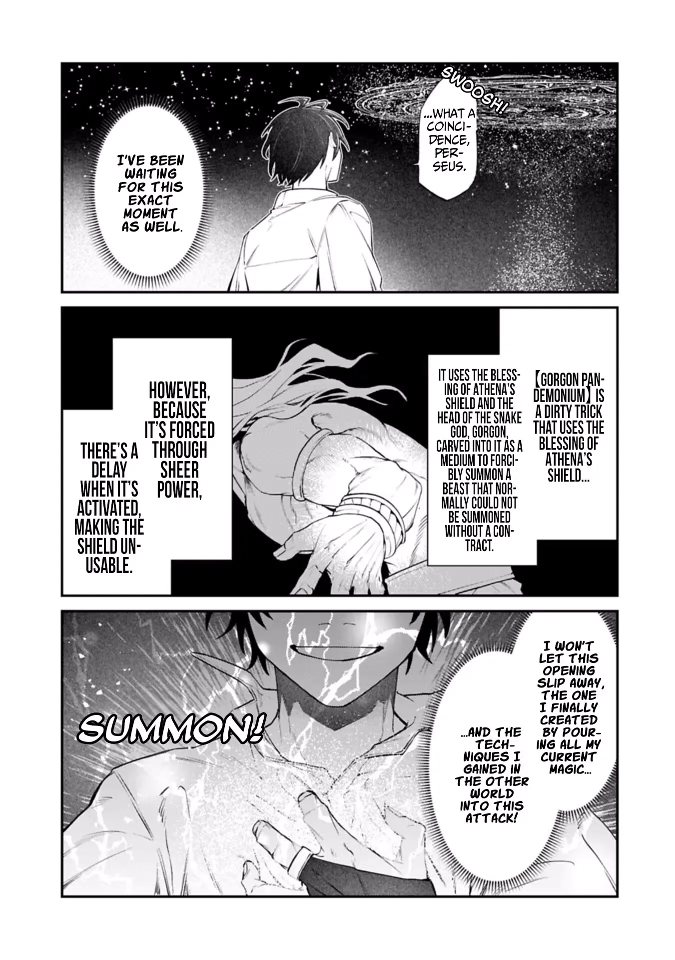 ISEKAI SUMMONER, SHINWA NO KAIBUTSU-TACHI TO GENDAI DE MUSOU SURU: URAGIRARETA MOTO EIYUU WA, AIKASANAME NA NAKAMA TO HEIWA NI KURASHITAI Chapter 11.2 page 7