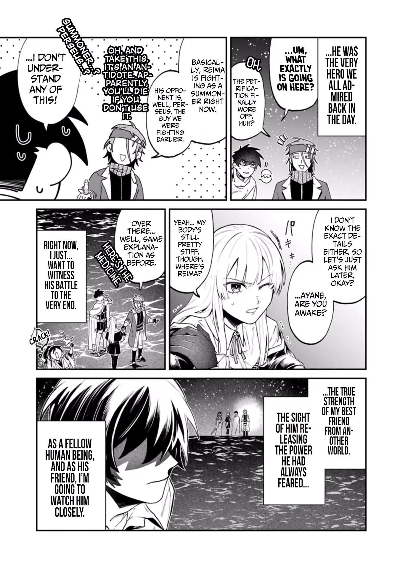 ISEKAI SUMMONER, SHINWA NO KAIBUTSU-TACHI TO GENDAI DE MUSOU SURU: URAGIRARETA MOTO EIYUU WA, AIKASANAME NA NAKAMA TO HEIWA NI KURASHITAI Chapter 11.2 page 5