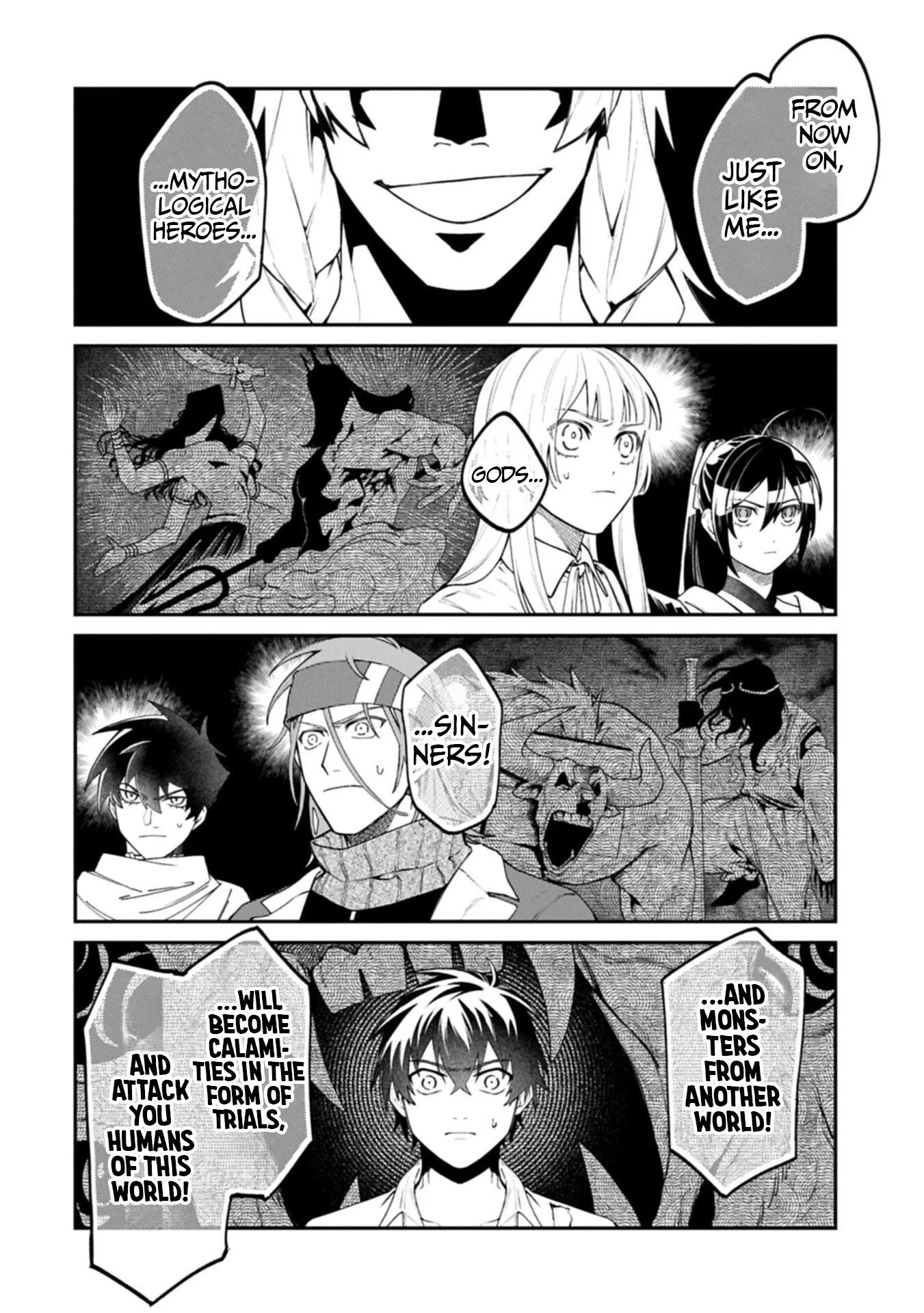 ISEKAI SUMMONER, SHINWA NO KAIBUTSU-TACHI TO GENDAI DE MUSOU SURU: URAGIRARETA MOTO EIYUU WA, AIKASANAME NA NAKAMA TO HEIWA NI KURASHITAI Chapter 12.2 page 5