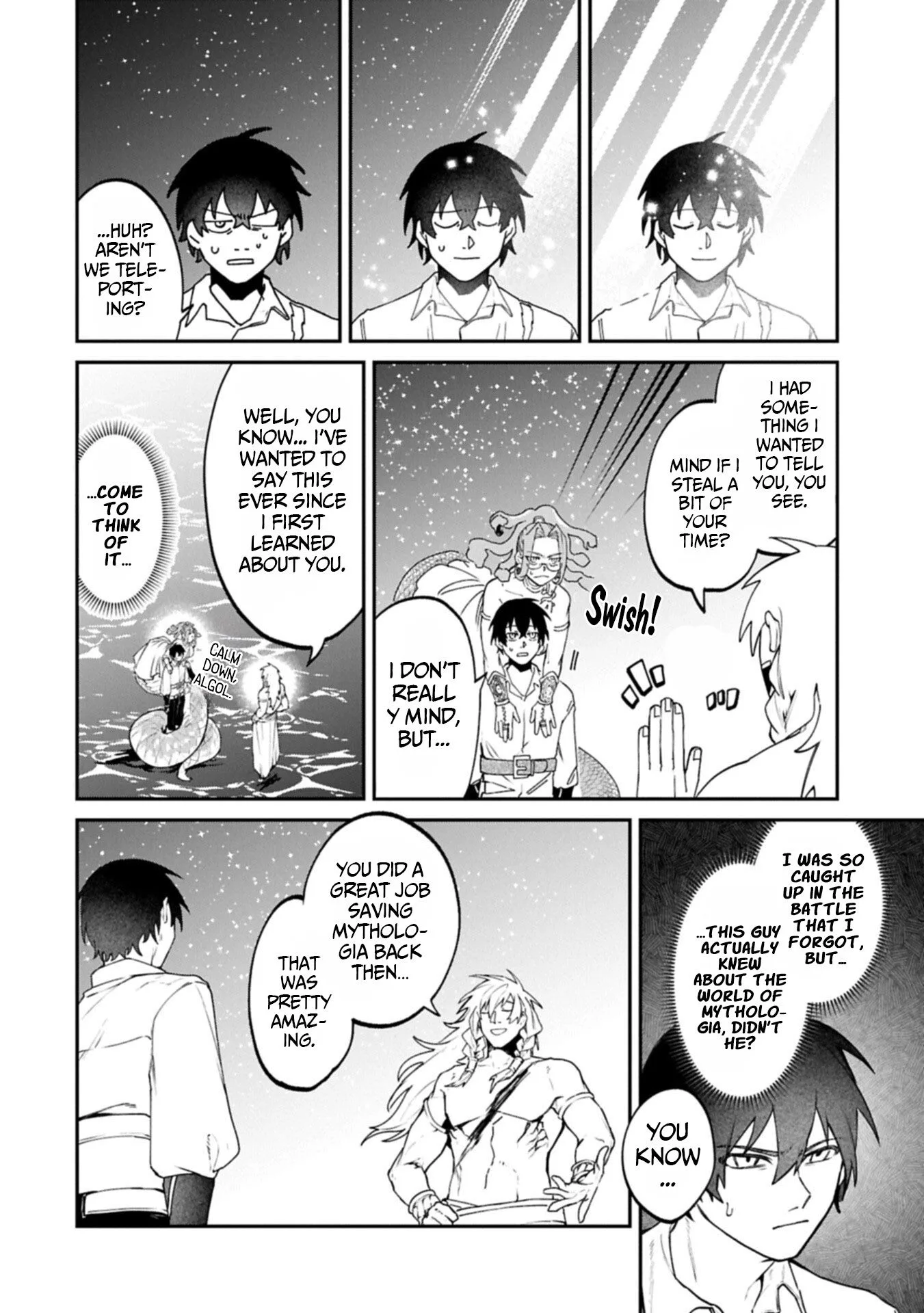 ISEKAI SUMMONER, SHINWA NO KAIBUTSU-TACHI TO GENDAI DE MUSOU SURU: URAGIRARETA MOTO EIYUU WA, AIKASANAME NA NAKAMA TO HEIWA NI KURASHITAI Chapter 12.2 page 8