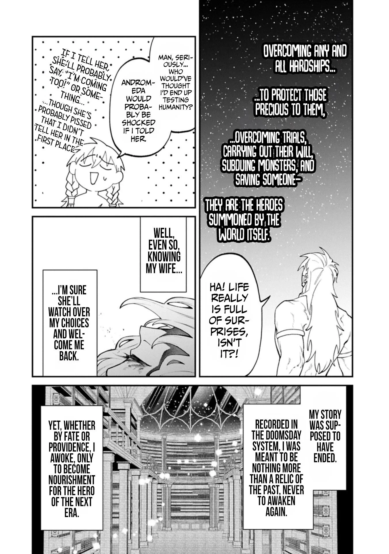 ISEKAI SUMMONER, SHINWA NO KAIBUTSU-TACHI TO GENDAI DE MUSOU SURU: URAGIRARETA MOTO EIYUU WA, AIKASANAME NA NAKAMA TO HEIWA NI KURASHITAI Chapter 12.2 page 12