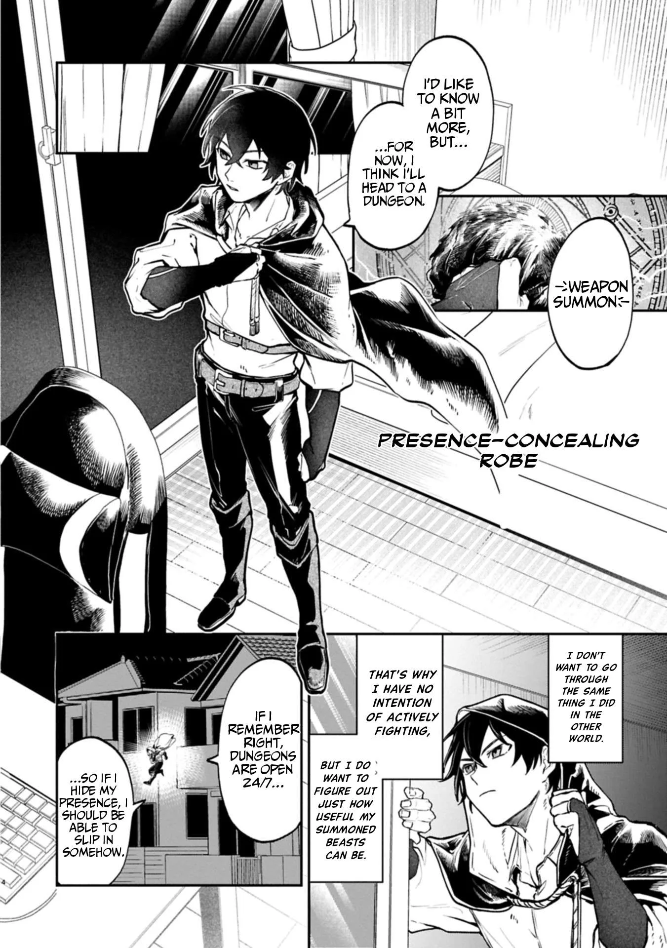ISEKAI SUMMONER, SHINWA NO KAIBUTSU-TACHI TO GENDAI DE MUSOU SURU: URAGIRARETA MOTO EIYUU WA, AIKASANAME NA NAKAMA TO HEIWA NI KURASHITAI Chapter 2 page 4