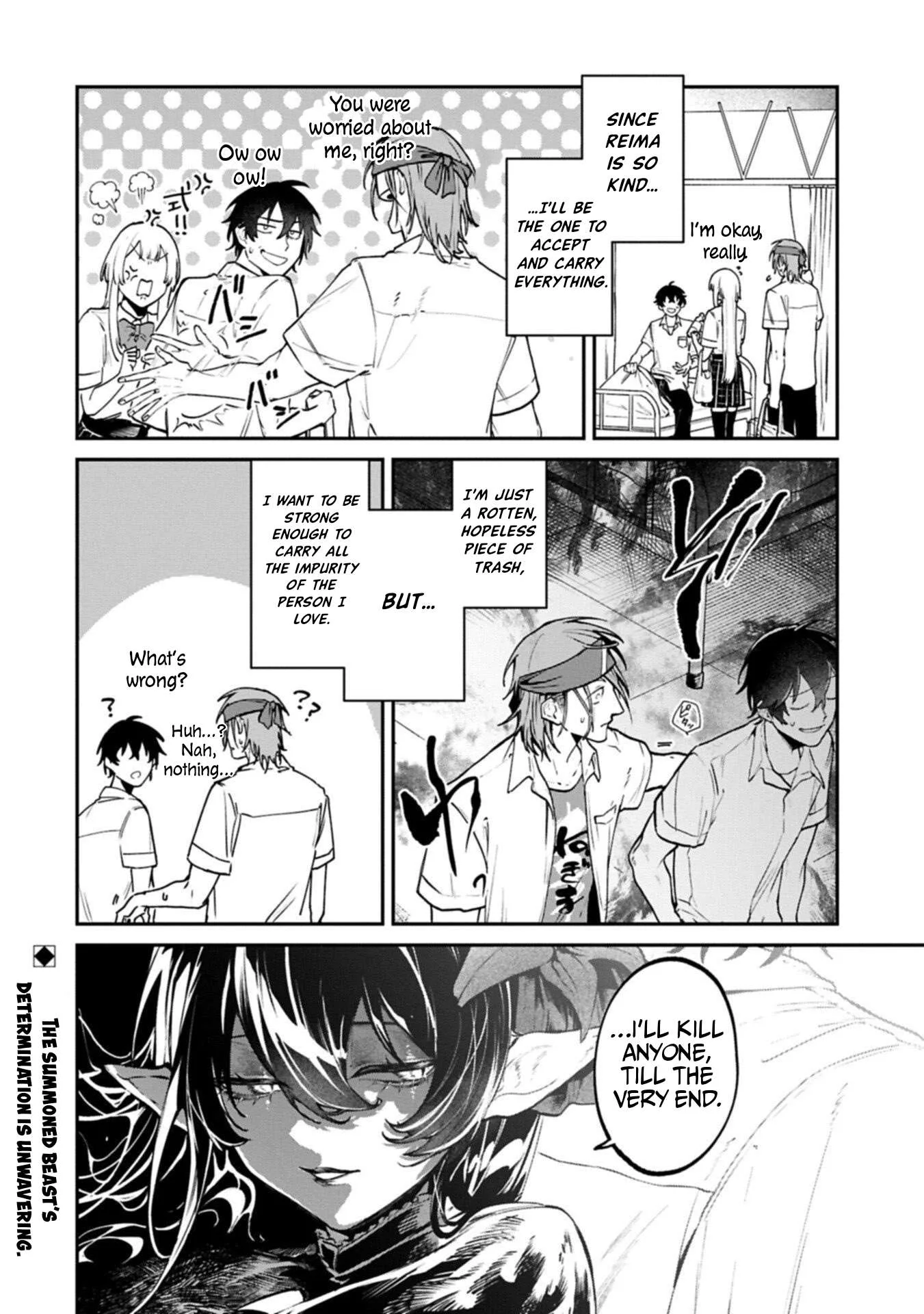 ISEKAI SUMMONER, SHINWA NO KAIBUTSU-TACHI TO GENDAI DE MUSOU SURU: URAGIRARETA MOTO EIYUU WA, AIKASANAME NA NAKAMA TO HEIWA NI KURASHITAI Chapter 3 page 30