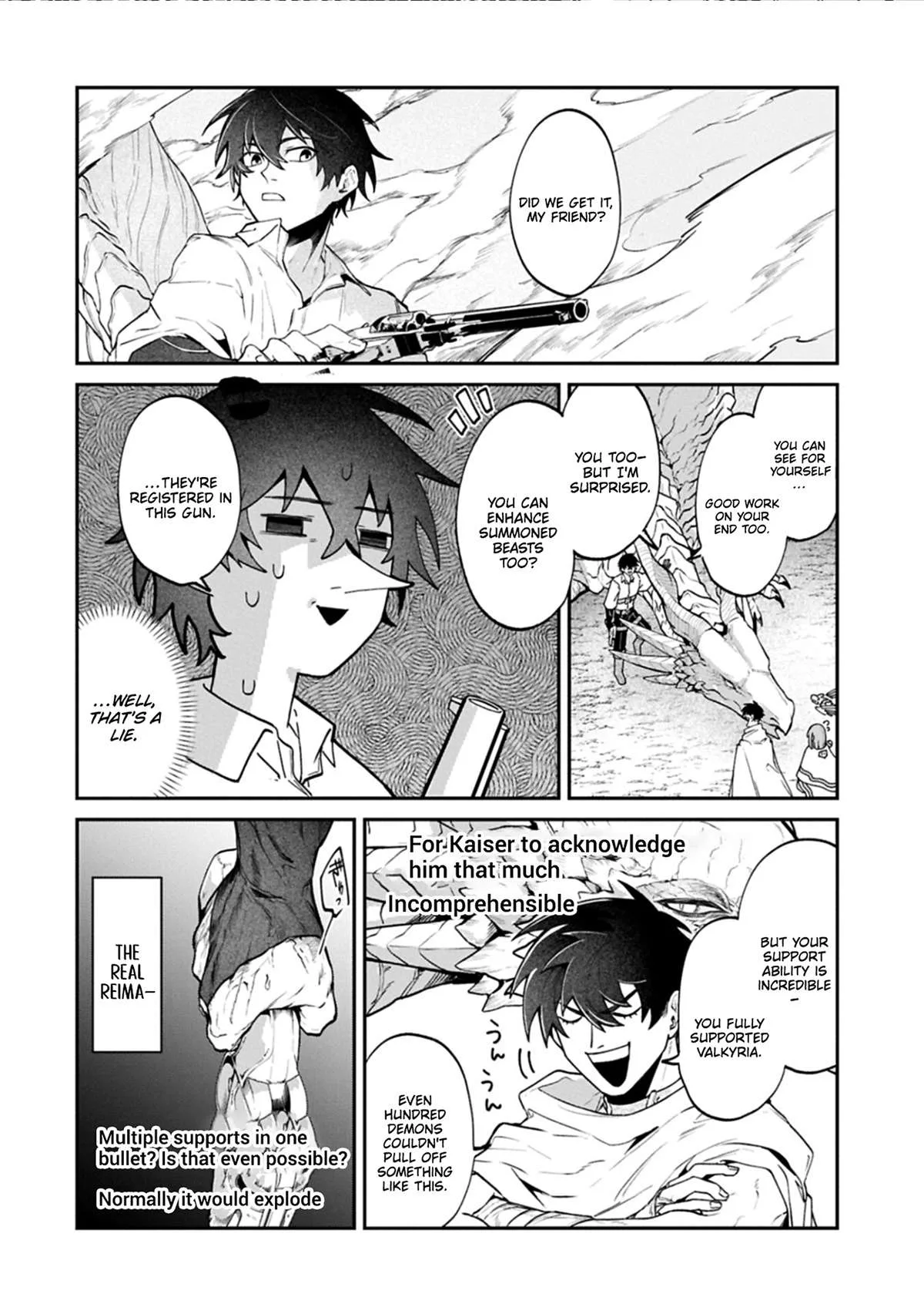 ISEKAI SUMMONER, SHINWA NO KAIBUTSU-TACHI TO GENDAI DE MUSOU SURU: URAGIRARETA MOTO EIYUU WA, AIKASANAME NA NAKAMA TO HEIWA NI KURASHITAI Chapter 5 page 30