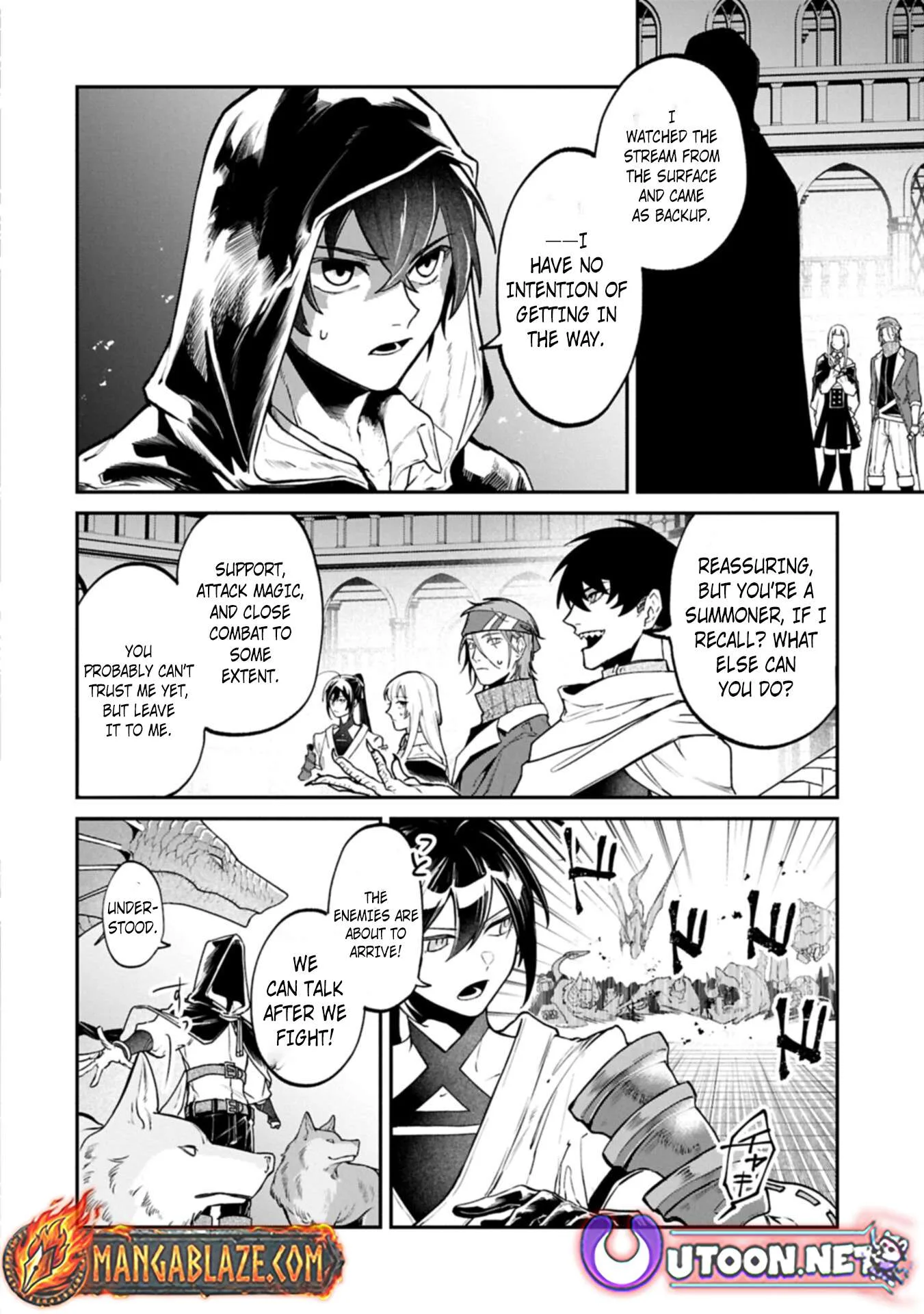 ISEKAI SUMMONER, SHINWA NO KAIBUTSU-TACHI TO GENDAI DE MUSOU SURU: URAGIRARETA MOTO EIYUU WA, AIKASANAME NA NAKAMA TO HEIWA NI KURASHITAI Chapter 6.1 page 9
