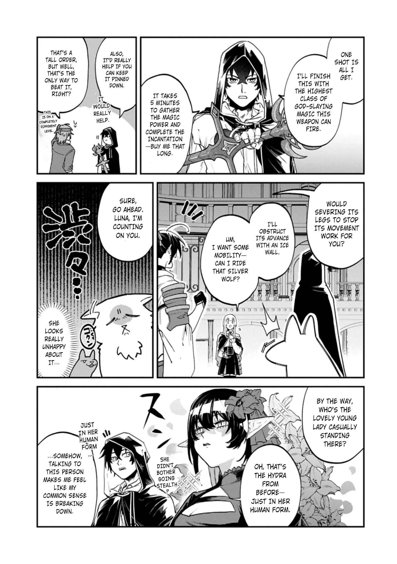 ISEKAI SUMMONER, SHINWA NO KAIBUTSU-TACHI TO GENDAI DE MUSOU SURU: URAGIRARETA MOTO EIYUU WA, AIKASANAME NA NAKAMA TO HEIWA NI KURASHITAI Chapter 6.2 page 14