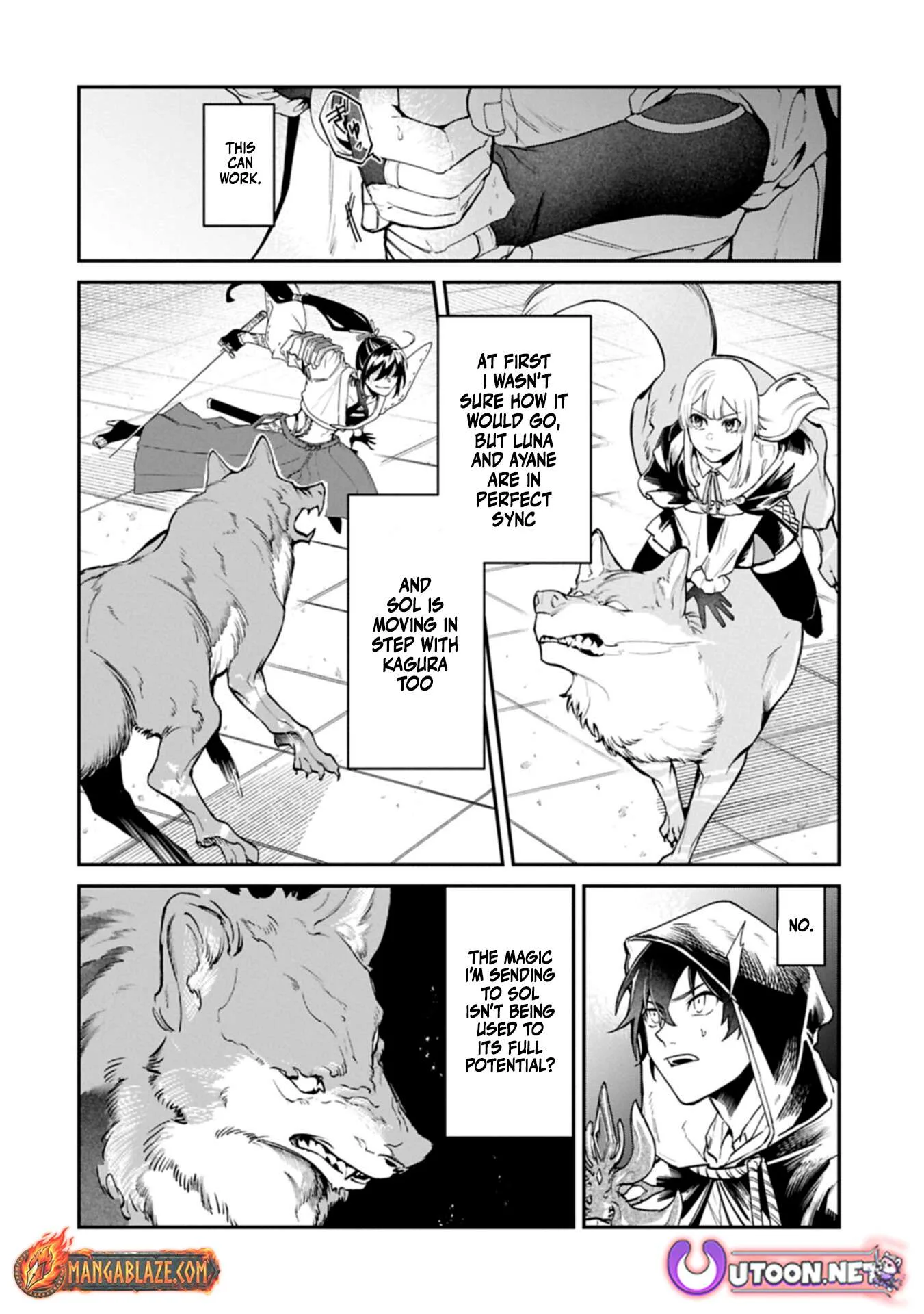 ISEKAI SUMMONER, SHINWA NO KAIBUTSU-TACHI TO GENDAI DE MUSOU SURU: URAGIRARETA MOTO EIYUU WA, AIKASANAME NA NAKAMA TO HEIWA NI KURASHITAI Chapter 7.1 page 13