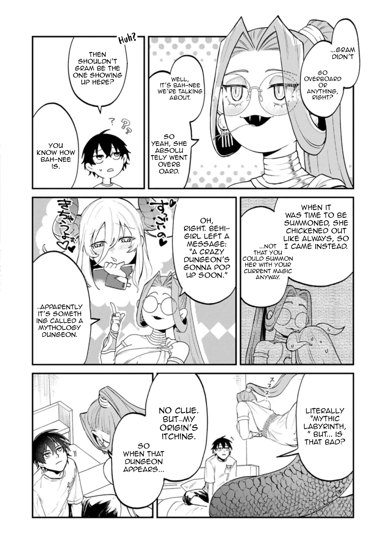 ISEKAI SUMMONER, SHINWA NO KAIBUTSU-TACHI TO GENDAI DE MUSOU SURU: URAGIRARETA MOTO EIYUU WA, AIKASANAME NA NAKAMA TO HEIWA NI KURASHITAI Chapter 8.2 page 4