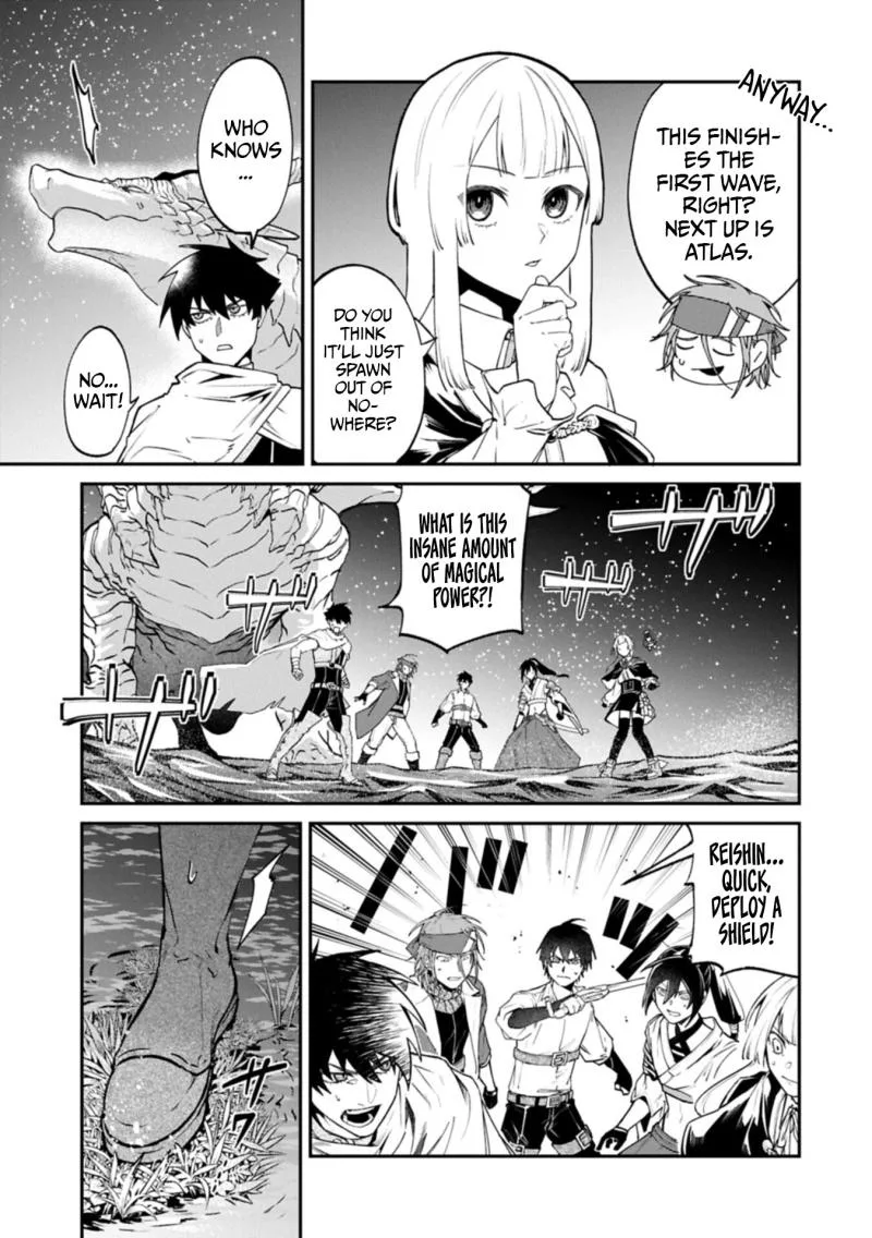 ISEKAI SUMMONER, SHINWA NO KAIBUTSU-TACHI TO GENDAI DE MUSOU SURU: URAGIRARETA MOTO EIYUU WA, AIKASANAME NA NAKAMA TO HEIWA NI KURASHITAI Chapter 9.2 page 9