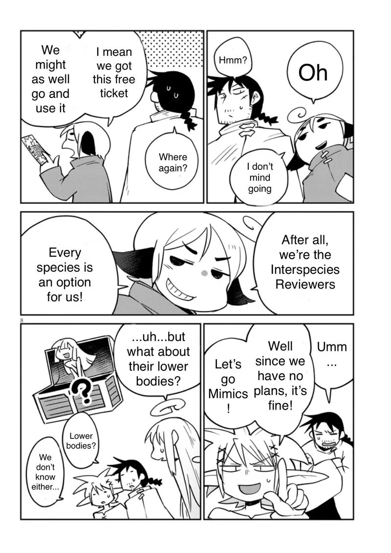 Ishuzoku Reviewers Chapter 35 page 8