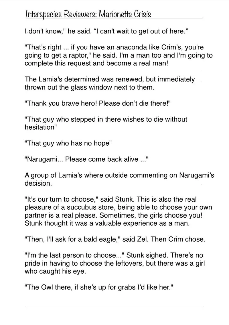 Ishuzoku Reviewers Chapter 35 page 28