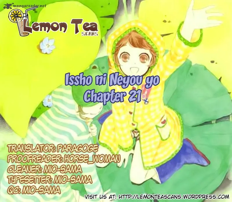Issho ni Neyou yo Chapter 21 page 1
