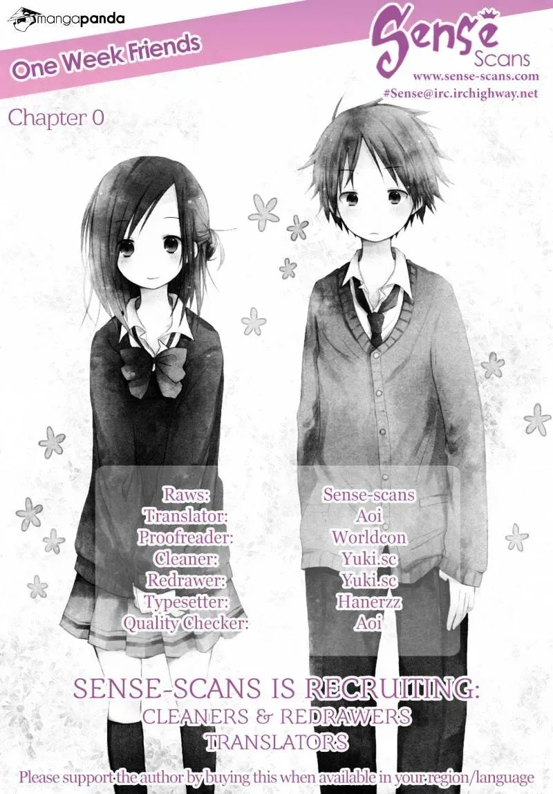 Isshuukan Friends Chapter 1 page 1