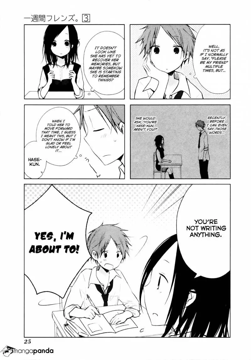 Isshuukan Friends Chapter 10 page 4
