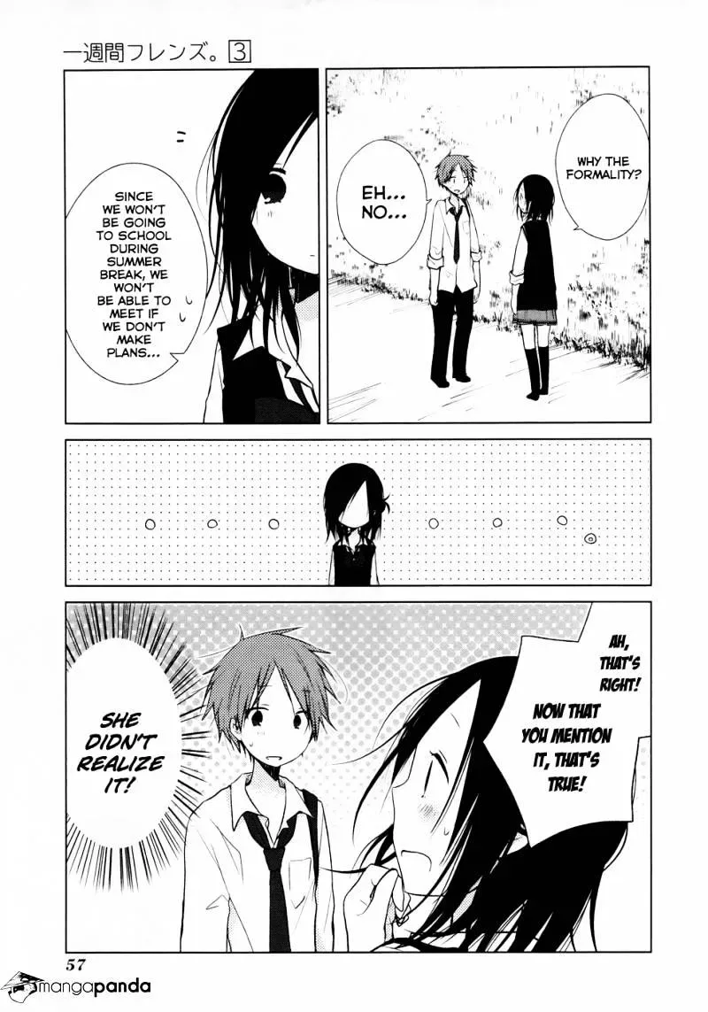 Isshuukan Friends Chapter 11 page 12