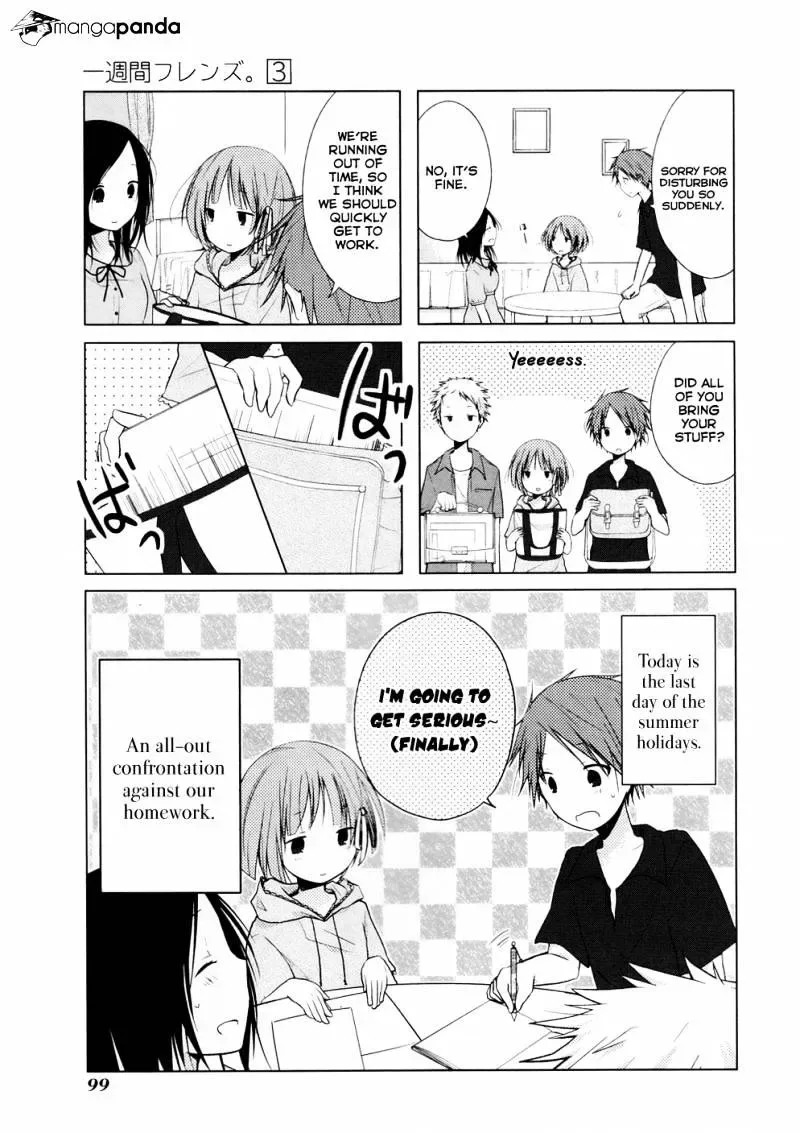 Isshuukan Friends Chapter 13 page 5