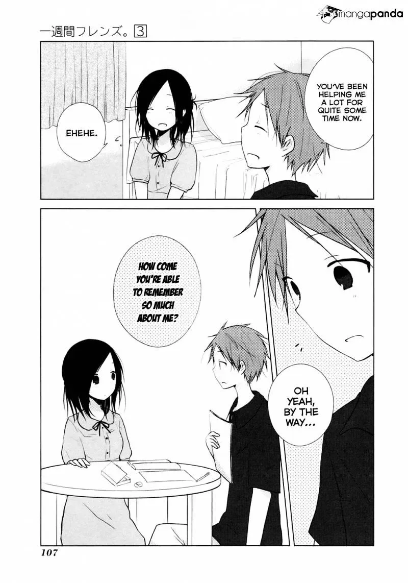 Isshuukan Friends Chapter 13 page 13
