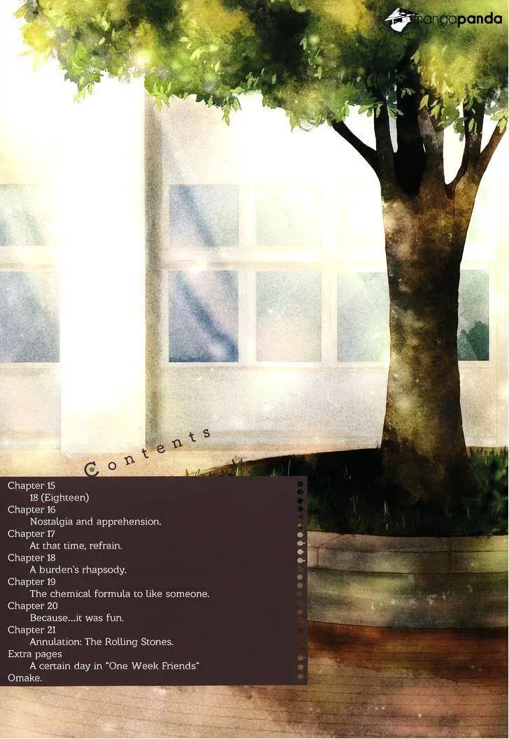 Isshuukan Friends Chapter 15 page 6