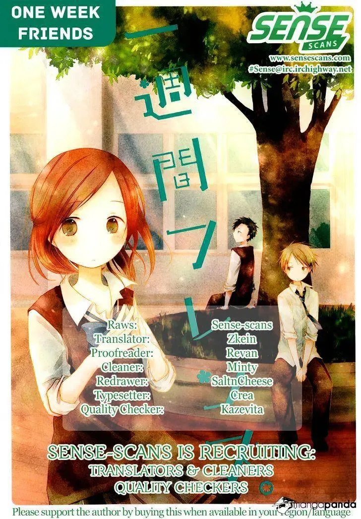 Isshuukan Friends Chapter 20 page 1