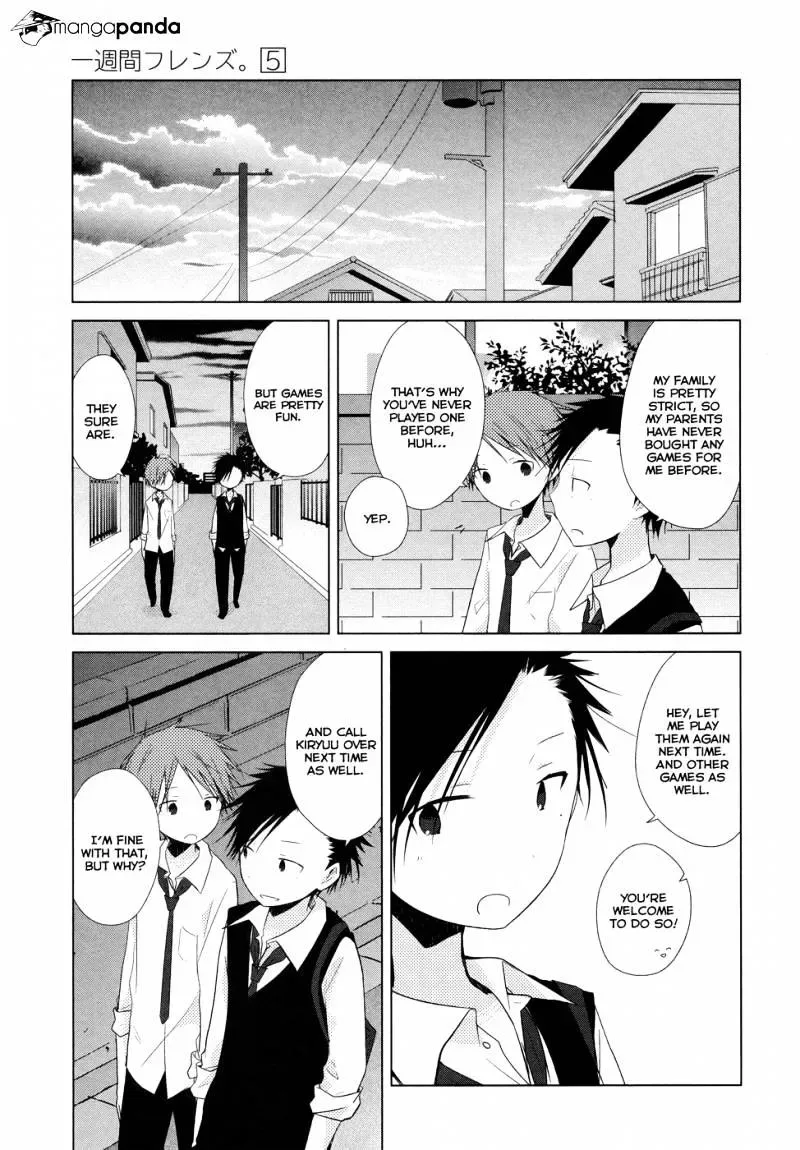 Isshuukan Friends Chapter 22 page 21