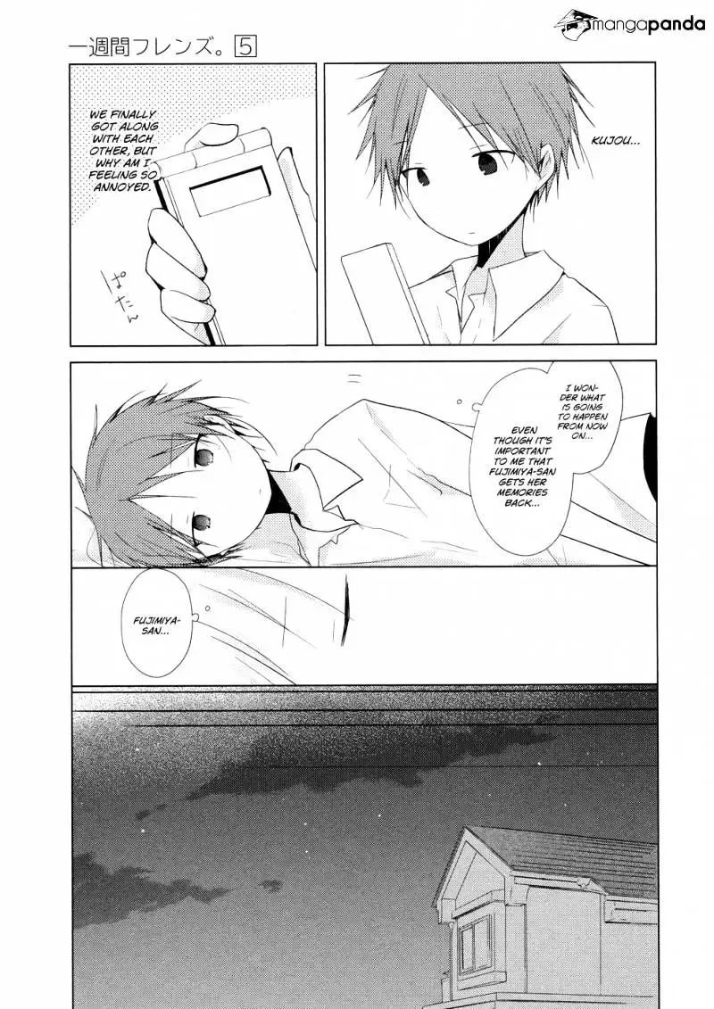 Isshuukan Friends Chapter 22 page 25