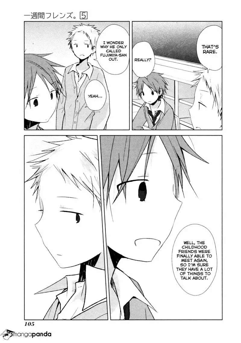 Isshuukan Friends Chapter 25 page 23