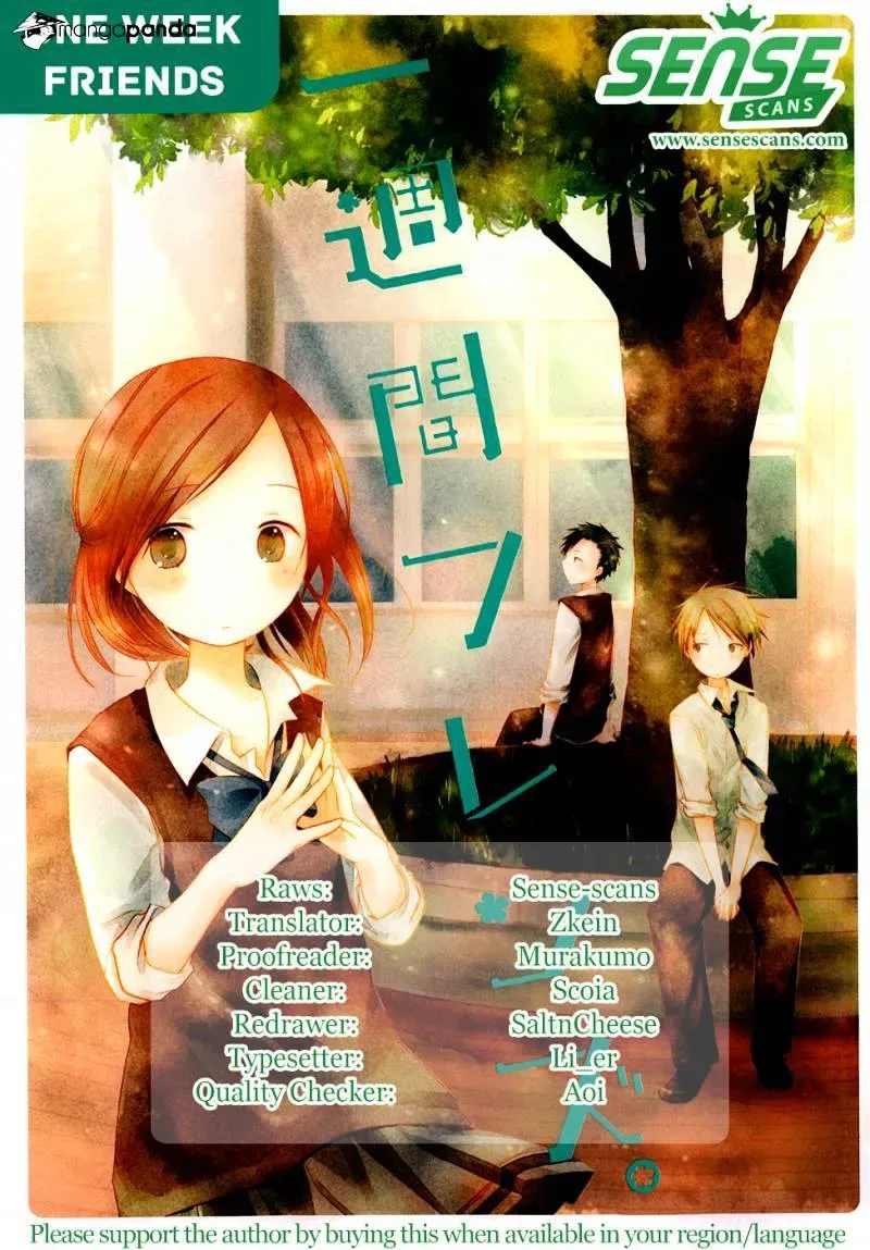 Isshuukan Friends Chapter 26 page 1