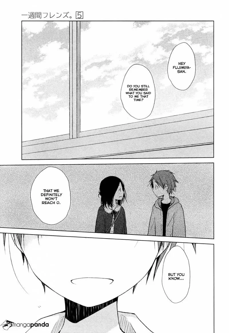 Isshuukan Friends Chapter 26 page 29