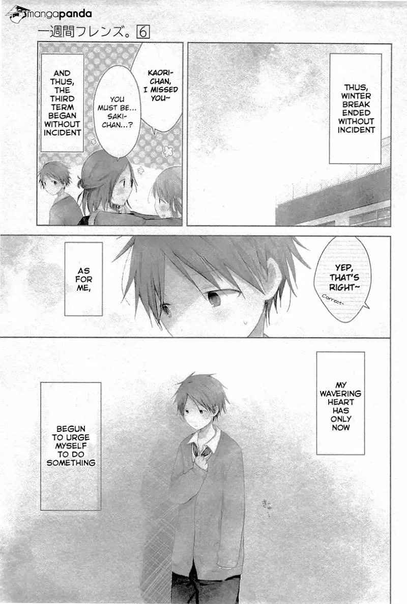 Isshuukan Friends Chapter 31 page 1