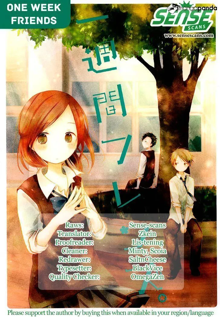 Isshuukan Friends Chapter 32 page 1