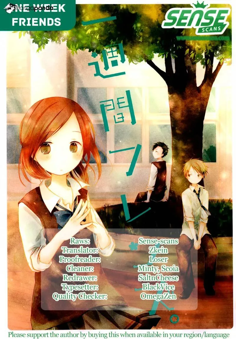 Isshuukan Friends Chapter 34 page 1