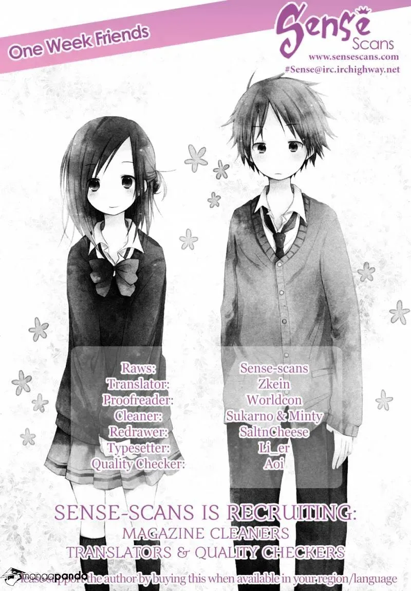 Isshuukan Friends Chapter 8 page 1