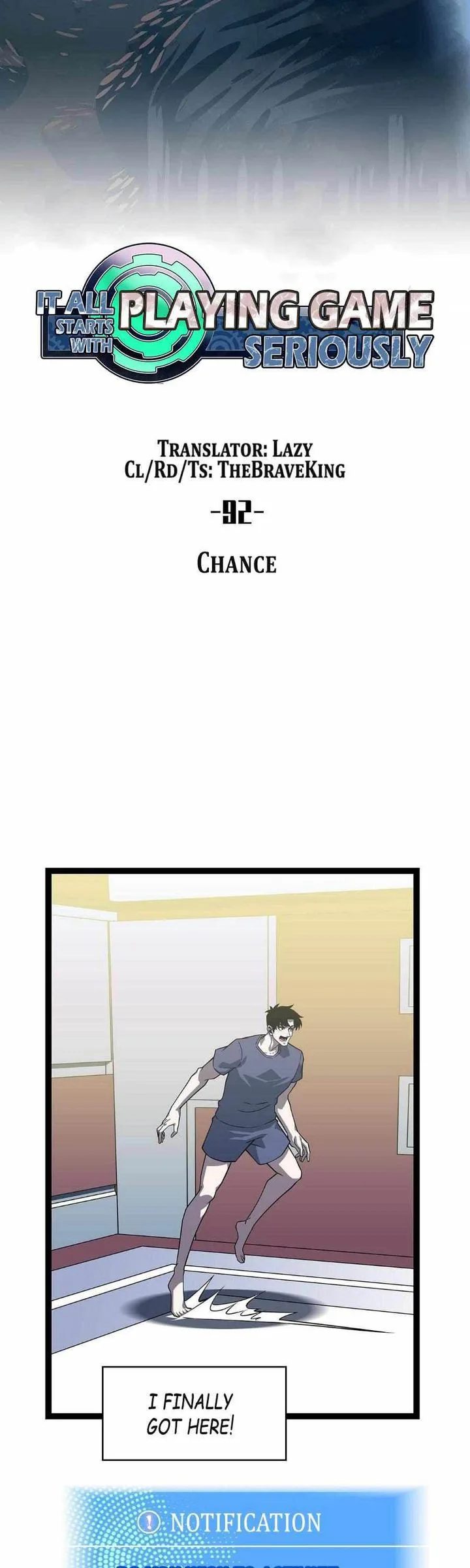 It All Starts With Playing Game Seriously Chapter 92 page 8