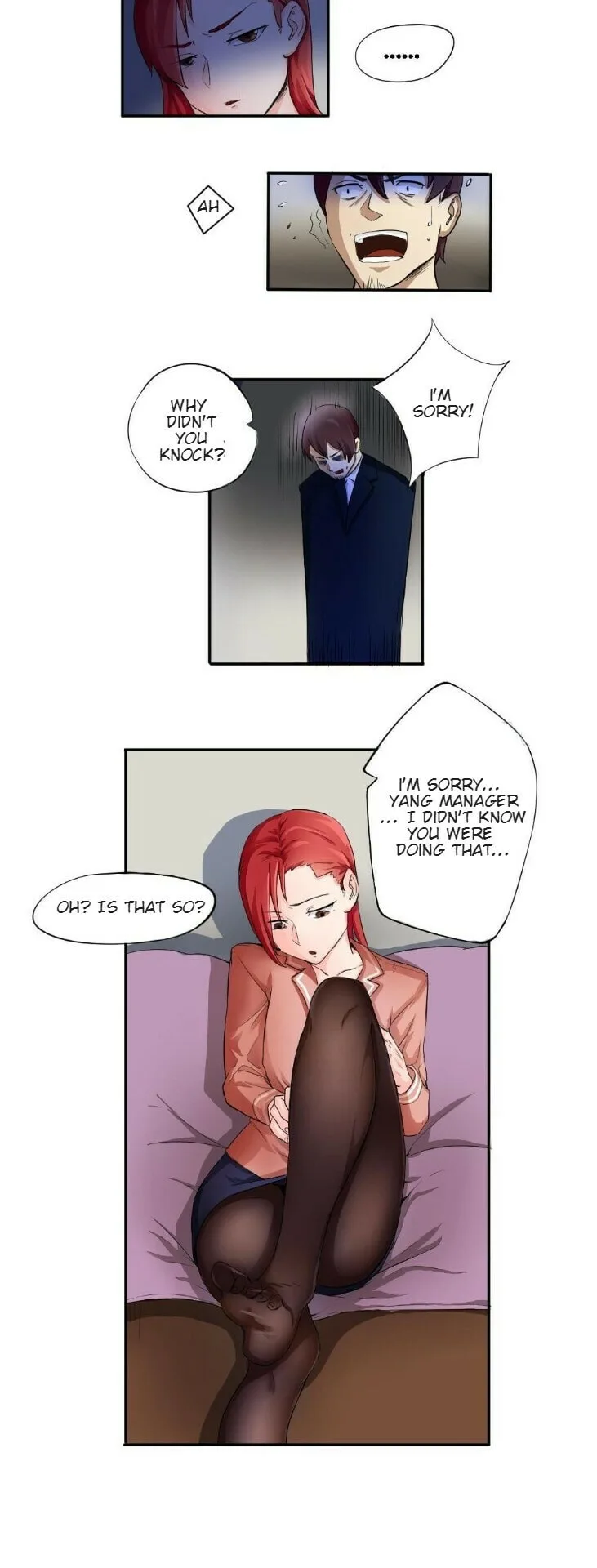 It's All the Pantyhose's Fault Chapter 2 page 6