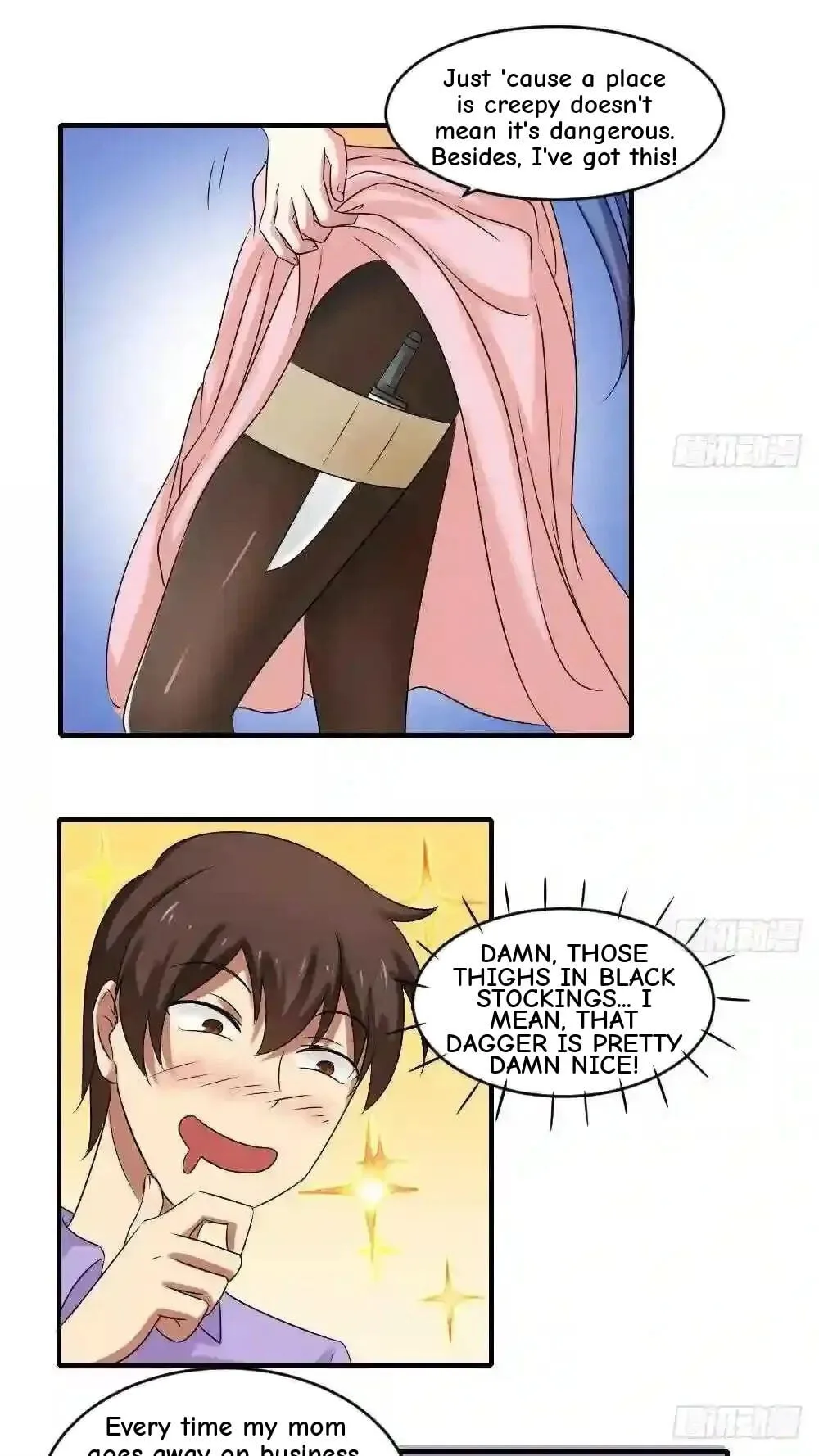 It's All the Pantyhose's Fault Chapter 86 page 3